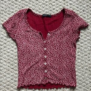 Brandy Melville Floral Top